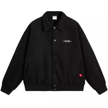 Бейсбольная куртка унисекс Coca-Cola, Мокко