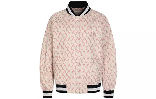 Бейсбольная куртка унисекс цвета слоновой кости и белого цвета Mlb, цвет Ivory White