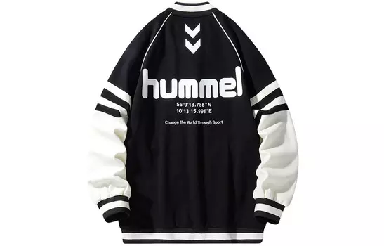 Бейсбольная куртка унисекс Hummel, черный