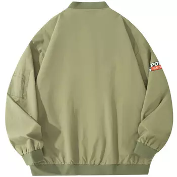 Бейсбольная куртка унисекс Kawasaki, черный