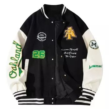 Бейсбольная куртка унисекс Kawasaki, цвет Apricot (JK228-1)