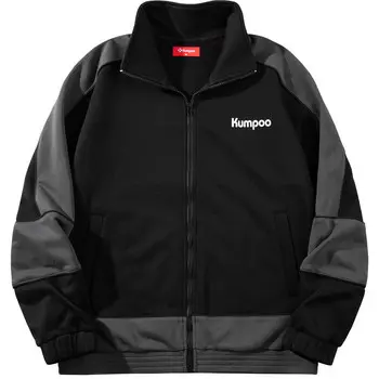 Бейсбольная куртка унисекс Kumpoo, серый