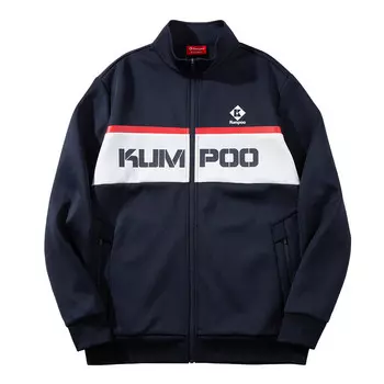 Бейсбольная куртка унисекс Kumpoo, темно-синий