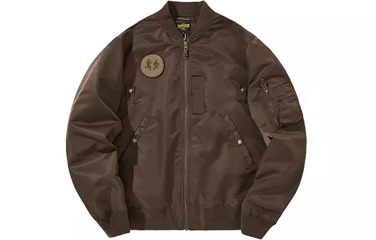 Бейсбольная куртка унисекс NOTHOMME, Коричневый