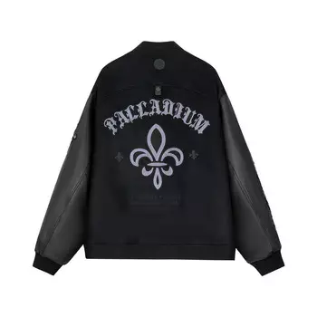 Бейсбольная куртка унисекс Palladium, цвет Vanilla Ice