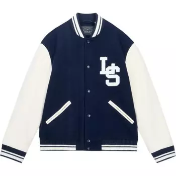 Бейсбольная куртка унисекс синий Levis