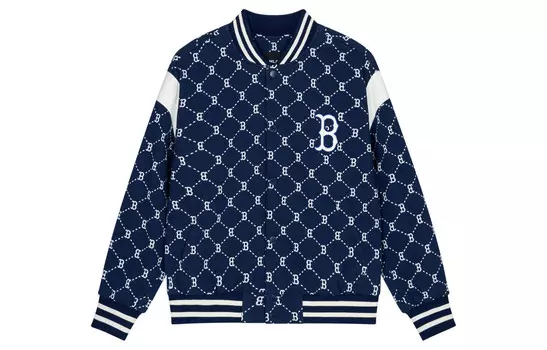 Бейсбольная куртка унисекс темно-синий Mlb