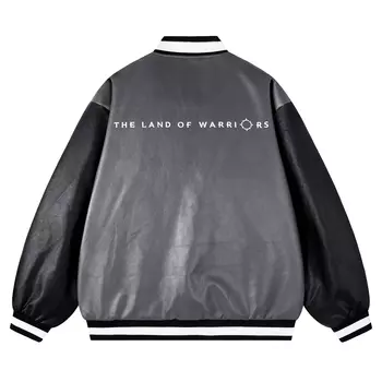 Бейсбольная куртка унисекс Tencent Video Doki, Белый