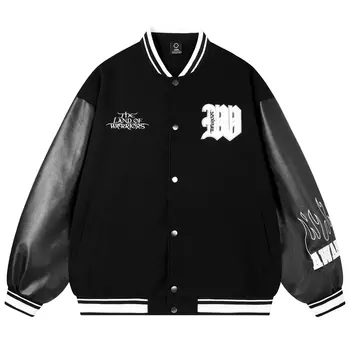 Бейсбольная куртка унисекс Tencent Video Doki, Белый (входит в толстовку)