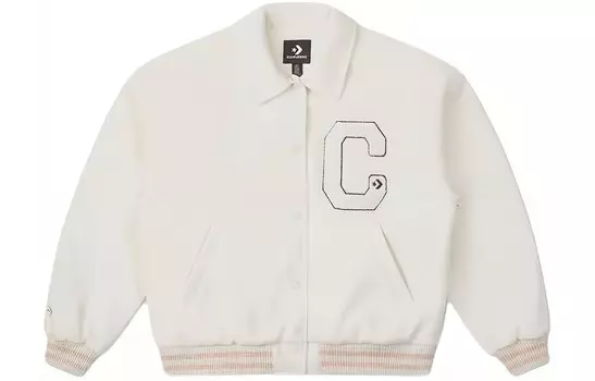 Бейсбольная майка серии CNY «Год Дракона», женская, молочно-белая Converse
