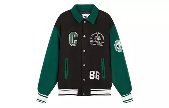 Бейсбольная майка унисекс Champion, цвет Dark Green