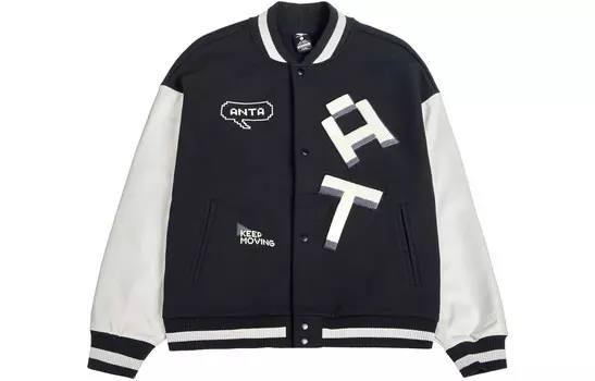 Бейсбольная майка унисекс черная Anta, черный