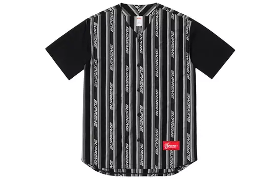 Джерси Supreme Jacquard Logo, черный