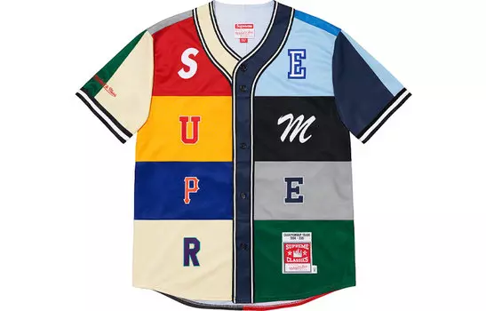 Джерси Supreme Mitchell & Ness, многоцветный