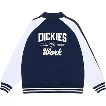 Бейсбольная майка унисекс темно-синяя Dickies, синий