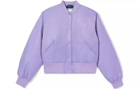 Бейсбольная майка женская фиолетовая Lacoste