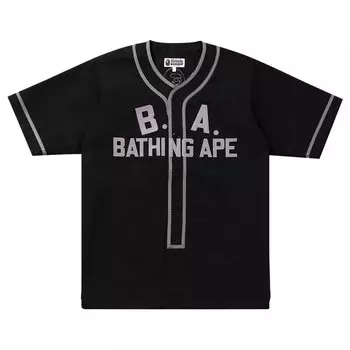 Бейсбольная рубашка BAPE Черная