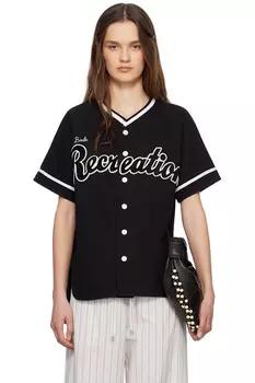 Бейсбольная рубашка Bode, черный