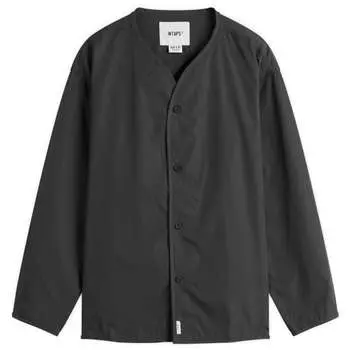 Бейсбольная рубашка с длинным рукавом Wtaps, черный