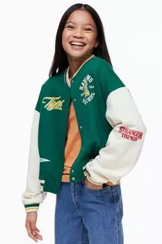Бейсбольная толстовка с набивным рисунком H&amp;M