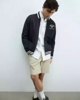 Бейсбольная толстовка Sfera, тёмно-синий