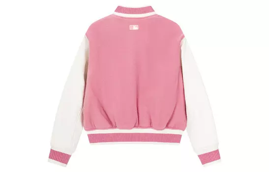 Бейсбольные куртки женские розовый Mlb, розовый