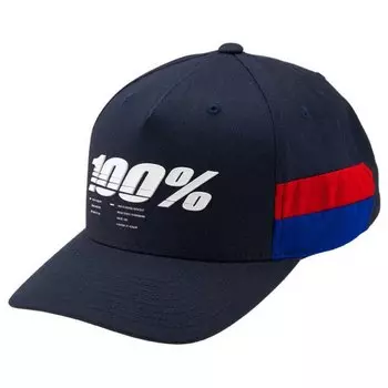 Бейсболка 100percent Snapback Loyal X-Fit, синий