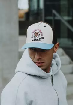 Бейсболка 10TH ANNIVERSARY SNAPBACK Blackskies, коричневый