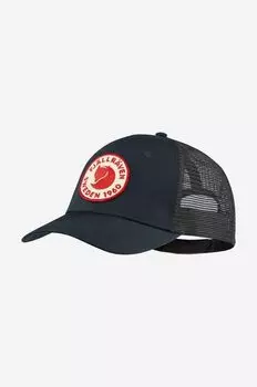 Бейсболка 1960 года с логотипом Lngtradarkeps Fjallraven, темно-синий