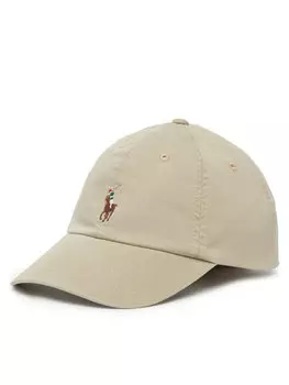Бейсболка 211954881003 Polo Ralph Lauren, бежевый