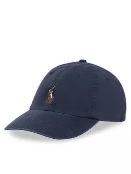 Бейсболка 211954881004 Polo Ralph Lauren, синий