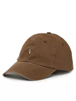 Бейсболка 211954881005 Polo Ralph Lauren, коричневый