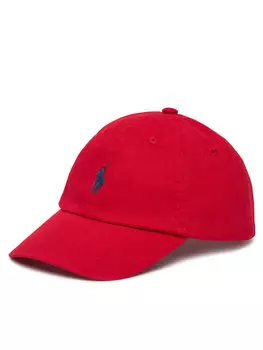 Бейсболка 322552489003 Polo Ralph Lauren, красный