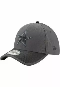 Бейсболка 39THIRTY NFL SIDELINE DALLAS COWBOYS New Era, цвет graphite
