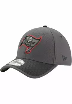 Бейсболка 39THIRTY NFL SIDELINE TAMPA BAY BUCCANEERS New Era, цвет graphite