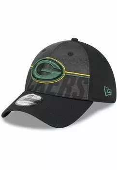 Бейсболка 39THIRTY NFL TRAINING 2023 BAY PACKERS New Era, цвет black