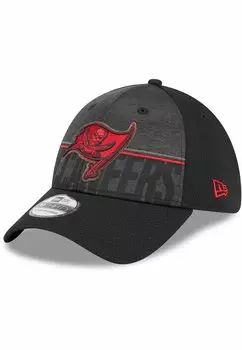 Бейсболка 39THIRTY NFL TRAINING 2023 TAMPA BAY BUCCANEERS New Era, цвет black