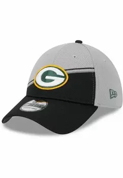 Бейсболка 39THIRTY SIDELINE 2023 GREEN BAY PACKERS New Era, серый