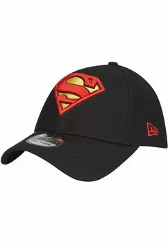 Бейсболка 39THIRTY STRETCH DIAMOND TECH SUPERMAN New Era, цвет black