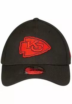 Бейсболка 39THIRTY STRETCH KANSAS CITY CHIEFS New Era, цвет black