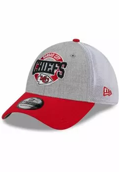 Бейсболка 39THIRTY STRETCH KANSAS CITY CHIEFS New Era, цвет grey