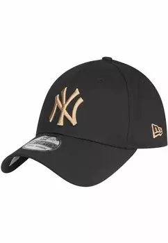 Бейсболка 39THIRTY STRETCH NEW YORK YANKEES New Era, цвет black khaki