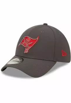 Бейсболка 39THIRTY STRETCH TAMPA BAY BUCCANEERS New Era, цвет charcoal