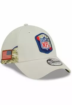 Бейсболка 39THIRTY STRETCHFIT NFL SALUTE TO SERVICE New Era, цвет Mottled Royal Blue