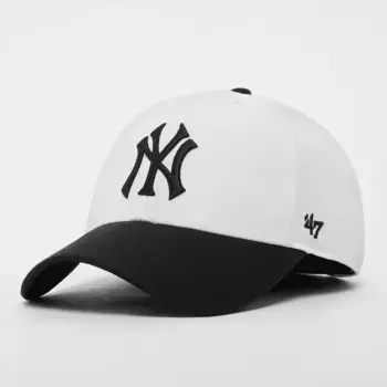 Бейсболка '47 47 MVP Sure Shot Snapback MLB New York Yankees, белый/черный
