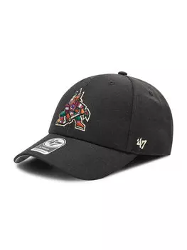 Бейсболка 47 Brand Arizona Coyotes '47 Mvp H-MVP21WBV-BKD, черный