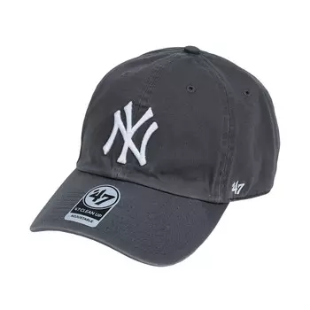 Бейсболка '47 Brand Cappellino Clean Up New York Yankees, серый