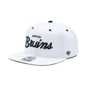 Бейсболка 47 Brand NHLBoston Bruins, белый