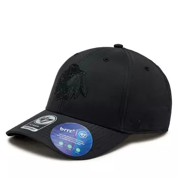 Бейсболка 47 Brand NHLChicago Blackhawks, черный