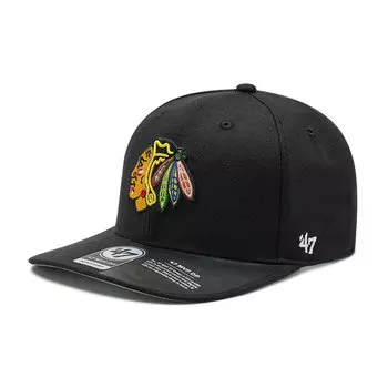 Бейсболка 47 Brand NhlChicago Blackhawks, черный